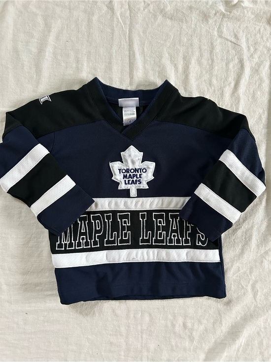 NHL Other - NHL Toronto Maple Leafs Navy Black White Kids Jersey